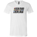 USS Norman Borlaug Unisex Premium V-Neck Tee - White / S