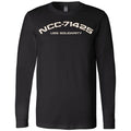 USS Solidarity Registry Unisex Premium Long Sleeve Tee - Black / XS
