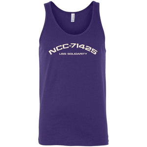 USS Solidarity Unisex Premium Tank - Team Purple / S