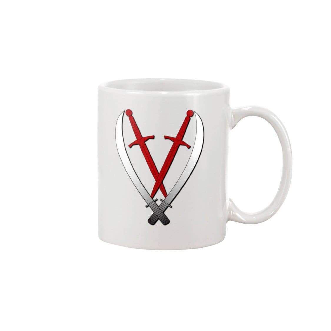 Vice & Villainy Blades Logo 15oz Coffee Mug - White / 15OZ - Mugs