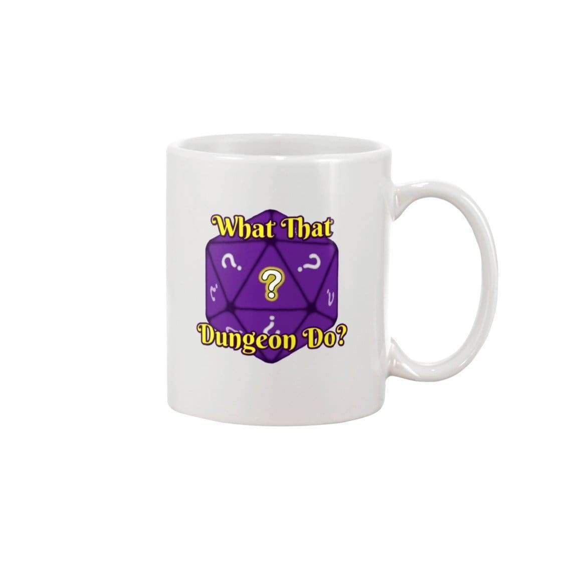 What That Dungeon Do? Podcast Logo 11oz Coffee Mug - Mugs