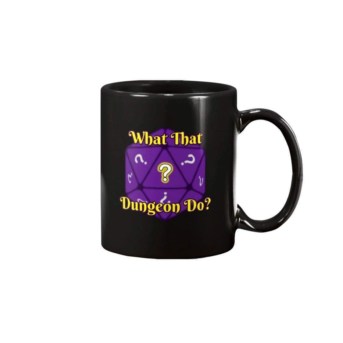 What That Dungeon Do? Podcast Logo 11oz Coffee Mug - Mugs