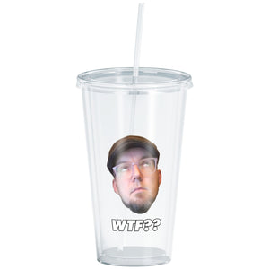 WTF?? Matty Eye Roll 16oz Acrylic Tumbler - Drinkware