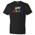 YAS QUEER! TS Mens Premium Tee - Black / S