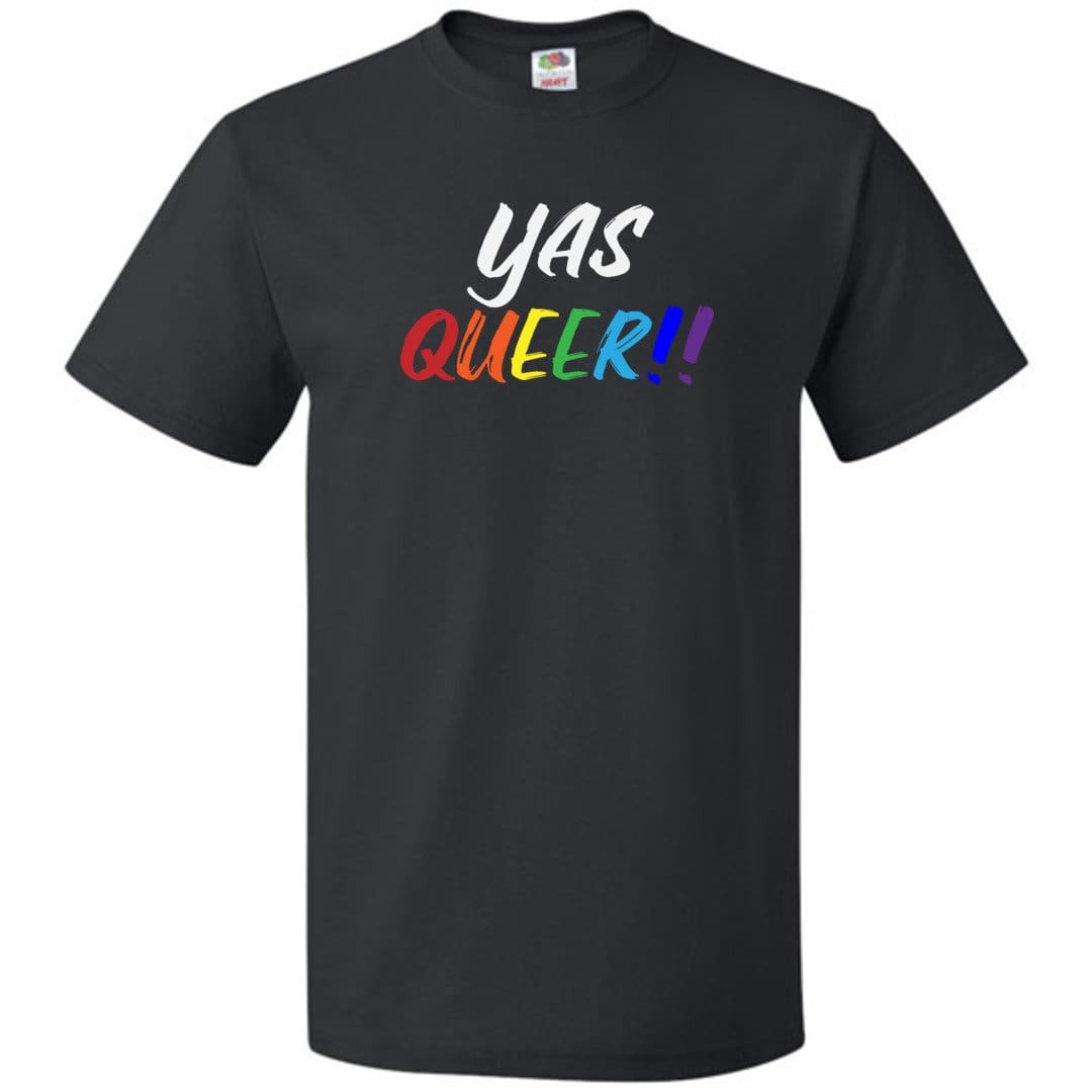 YAS QUEER! TS Unisex Classic Tee - Black / S