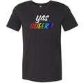 YAS QUEER! TS Unisex Premium Tee - Black Heather / XS